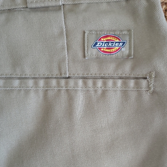 Dickies Men's Khaki Chinos 874 Original Fit - Picture 6 of 8